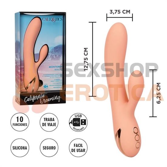 Monterrey Magic vibrador PREMIUM con carga USB